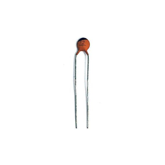 Condensatore ceramico a disco 68pF 50V - confezione 50 pezzi Condensatore ceramico a disco 68pF 50V - confezione 50 pezzi